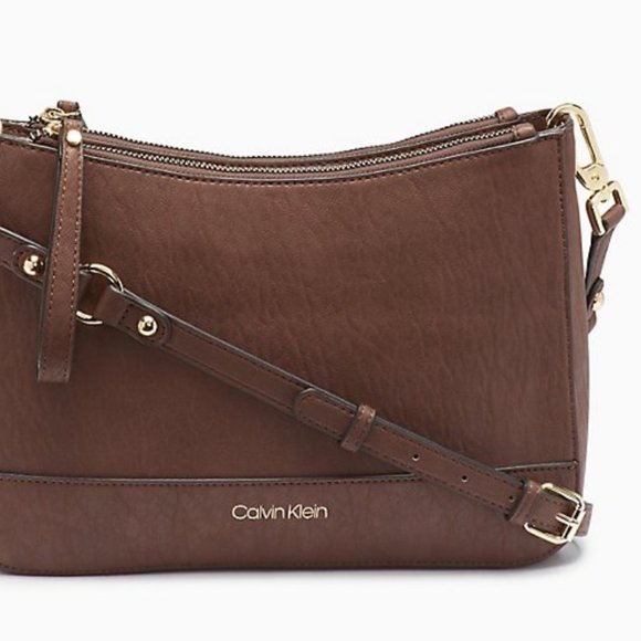 Calvin Klein Handbags - ELAINE ZIP CROSSBODY BAG
